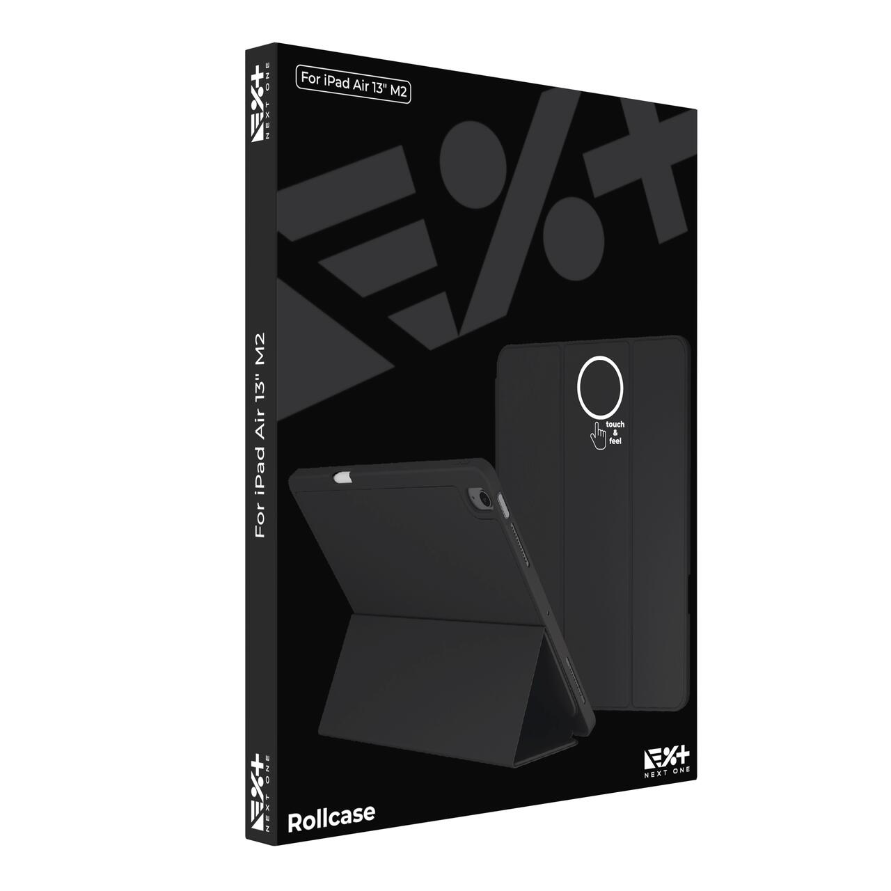 NEXT ONE BLACK ROLLCASE FOR IPAD AIR 13"" M2