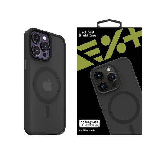 NEXT ONE BLACK MIST SHIELD CASE FOR IPHONE 14 PRO |MAGSAFE COMPATIBLE