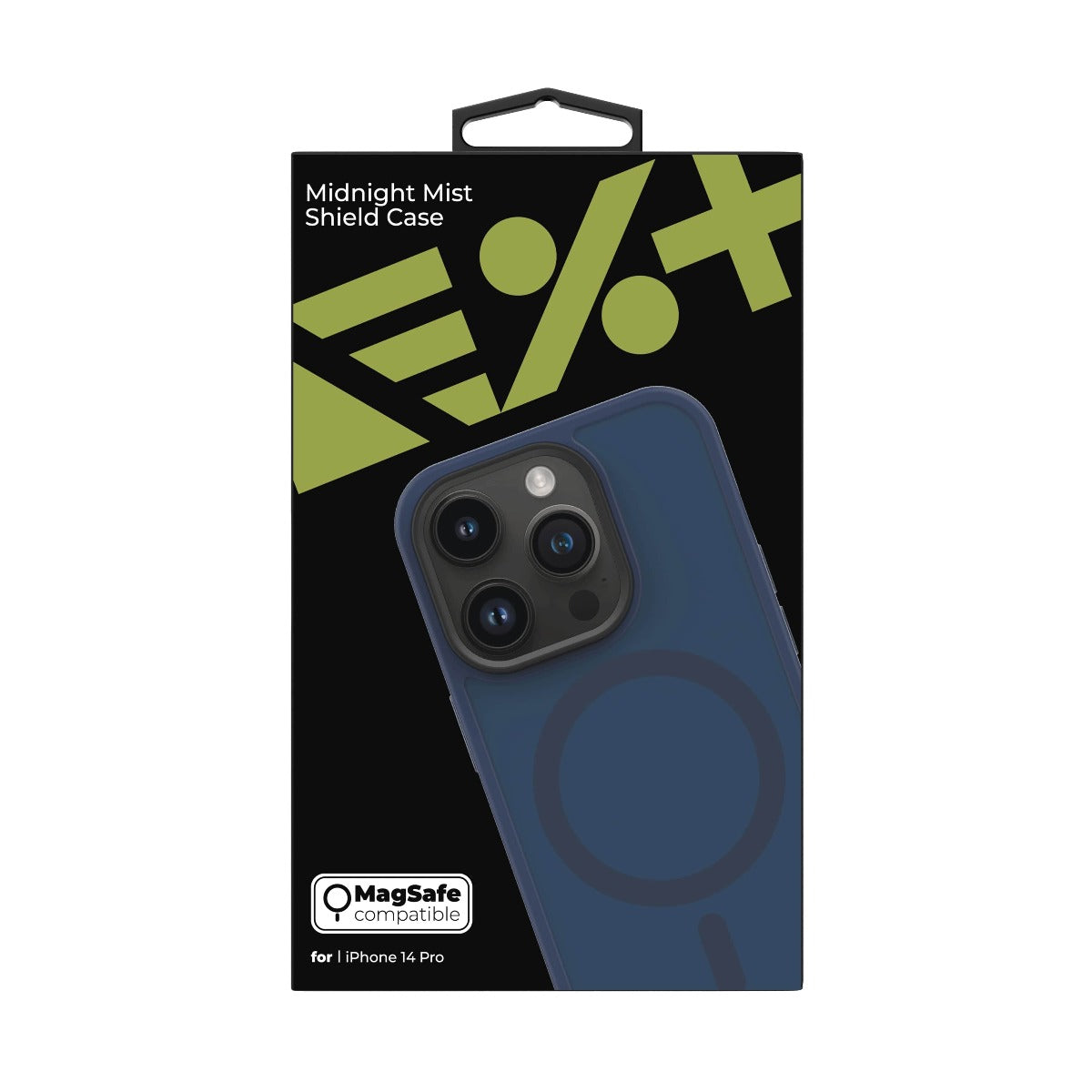 NEXT ONE MIDNIGHT MIST SHIELD CASE FOR IPHONE 14 PRO | MAGSAFE COMPATIBLE