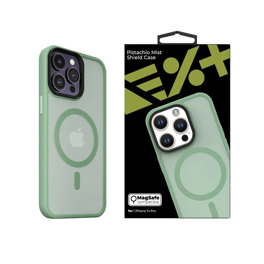 NEXT ONE PISTACHIO MIST SHIELD CASE FOR IPHONE 14 PRO | MAGSAFE COMPATIBLE