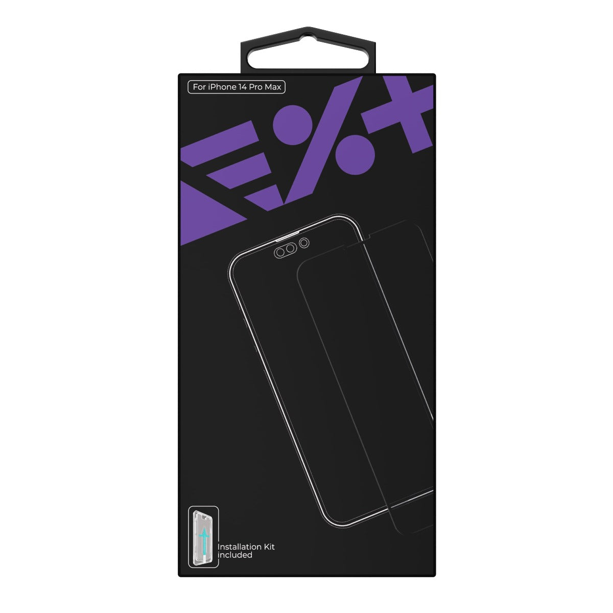 Next One All-rounder glass screen protector for iPhone 14 Pro Max