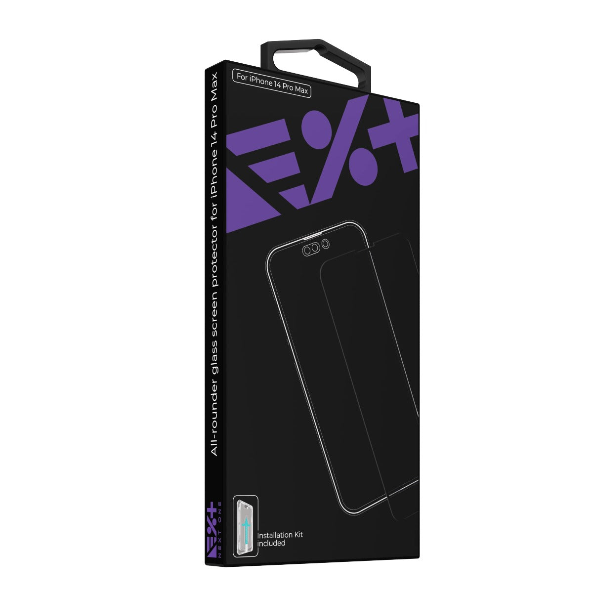 Next One All-rounder glass screen protector for iPhone 14 Pro Max