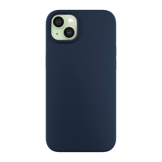 NEXT ONE silicone case MagSafe compatible for iPhone 15 Plus | Royal Blue