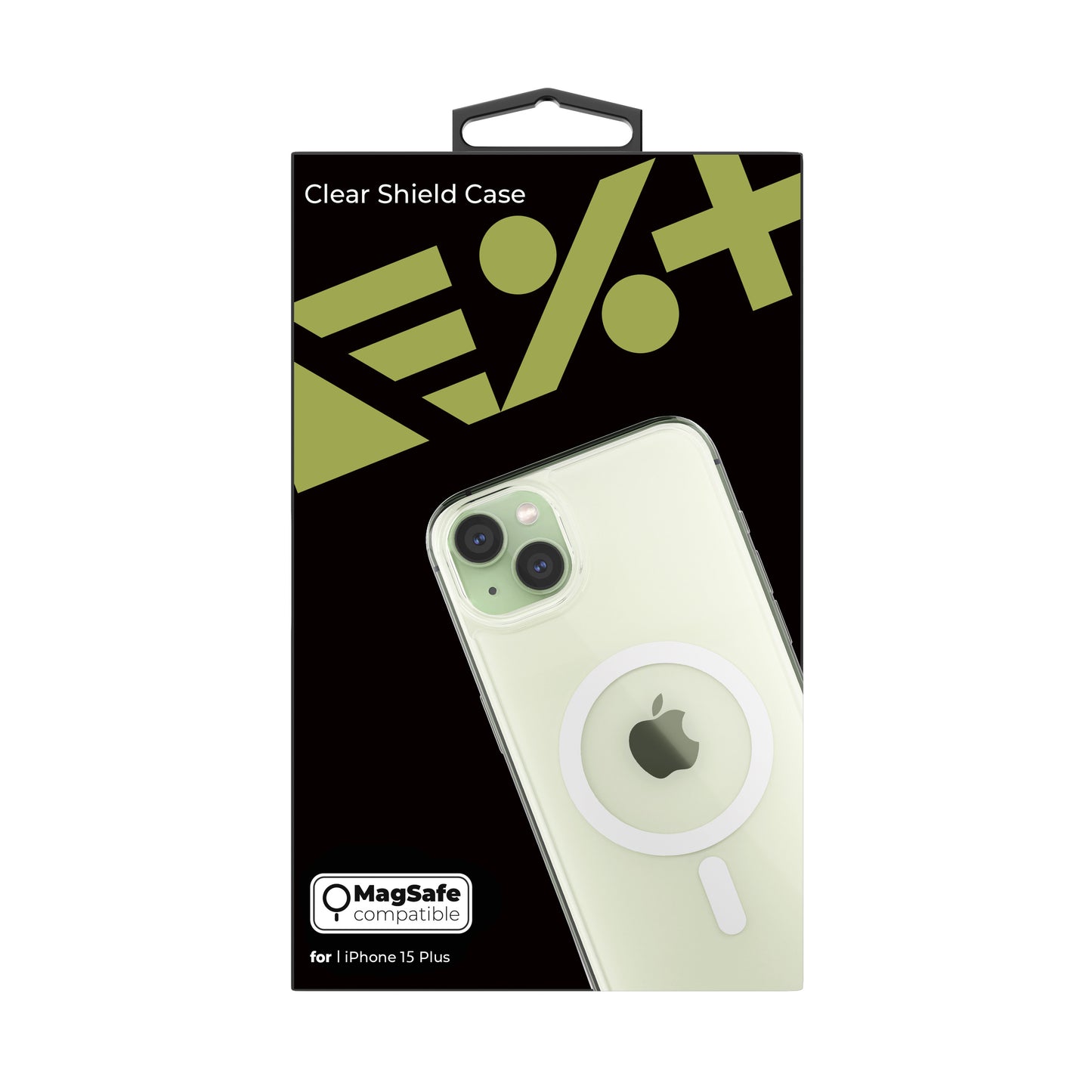 NEXT ONE clear shield case MagSafe compatible for iPhone 15 Plus