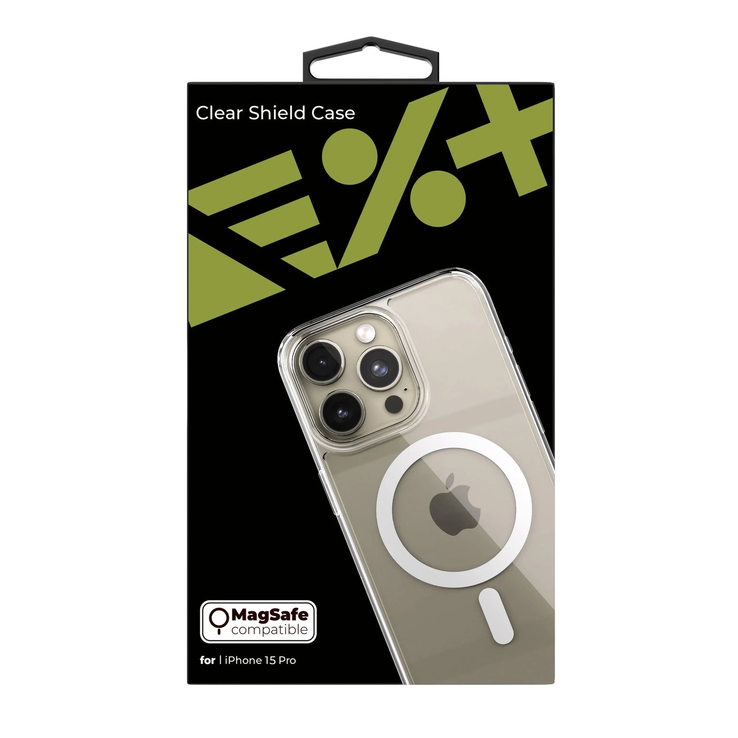 NEXT ONE clear shield case MagSafe compatible for iPhone 15 Pro