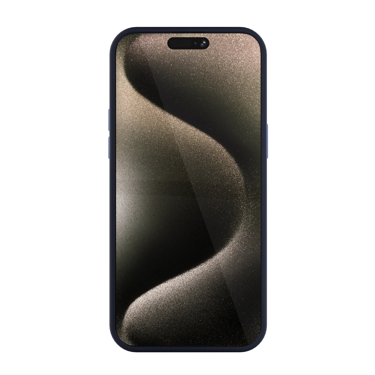 NEXT ONE mist shield case MagSafe compatible for iPhone 15 Pro | Midnight