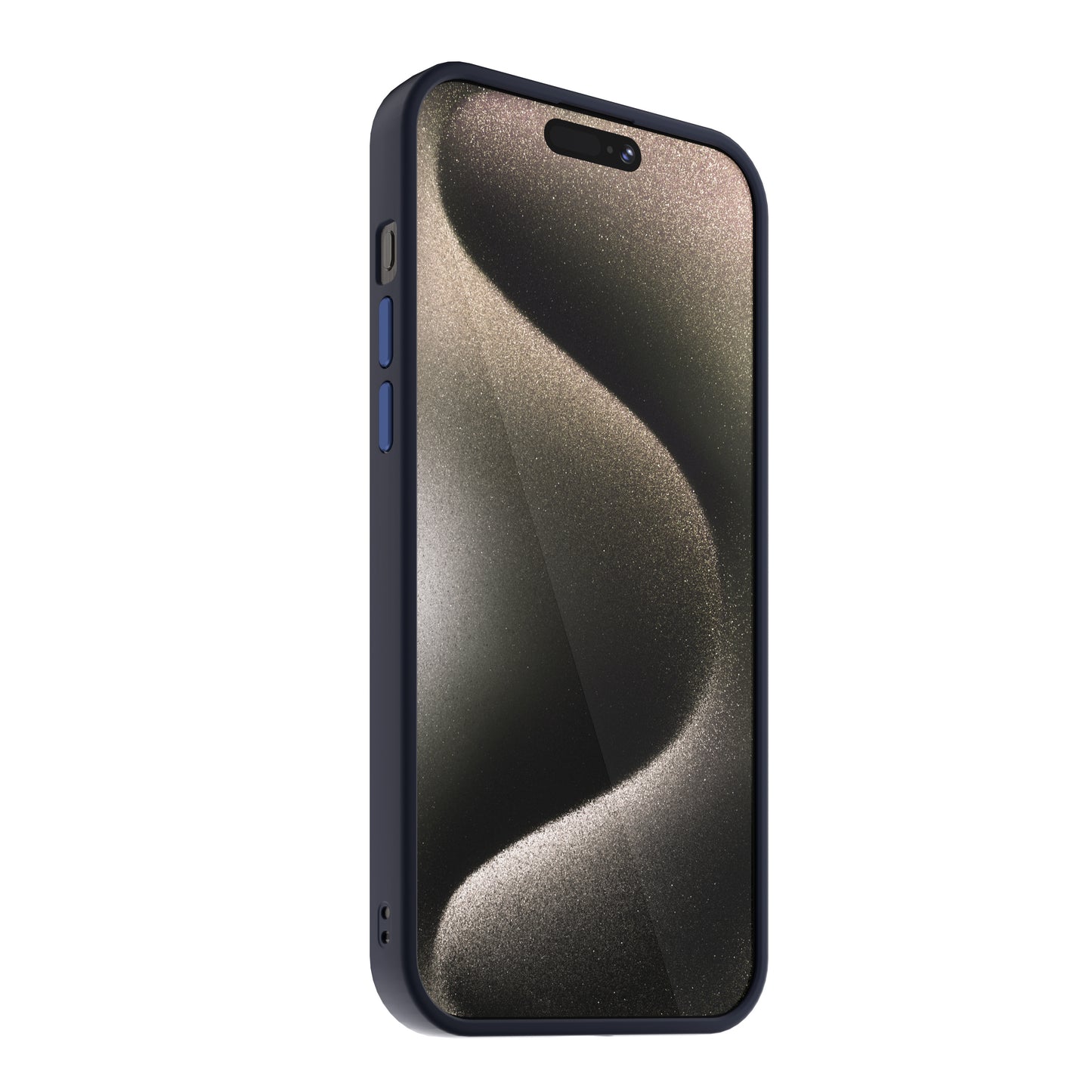NEXT ONE mist shield case MagSafe compatible for iPhone 15 Pro | Midnight