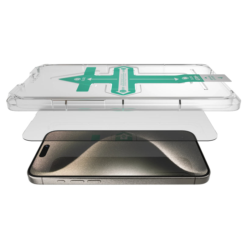 NEXT ONE Tempered glass screen protector for iPhone 15 Pro Max