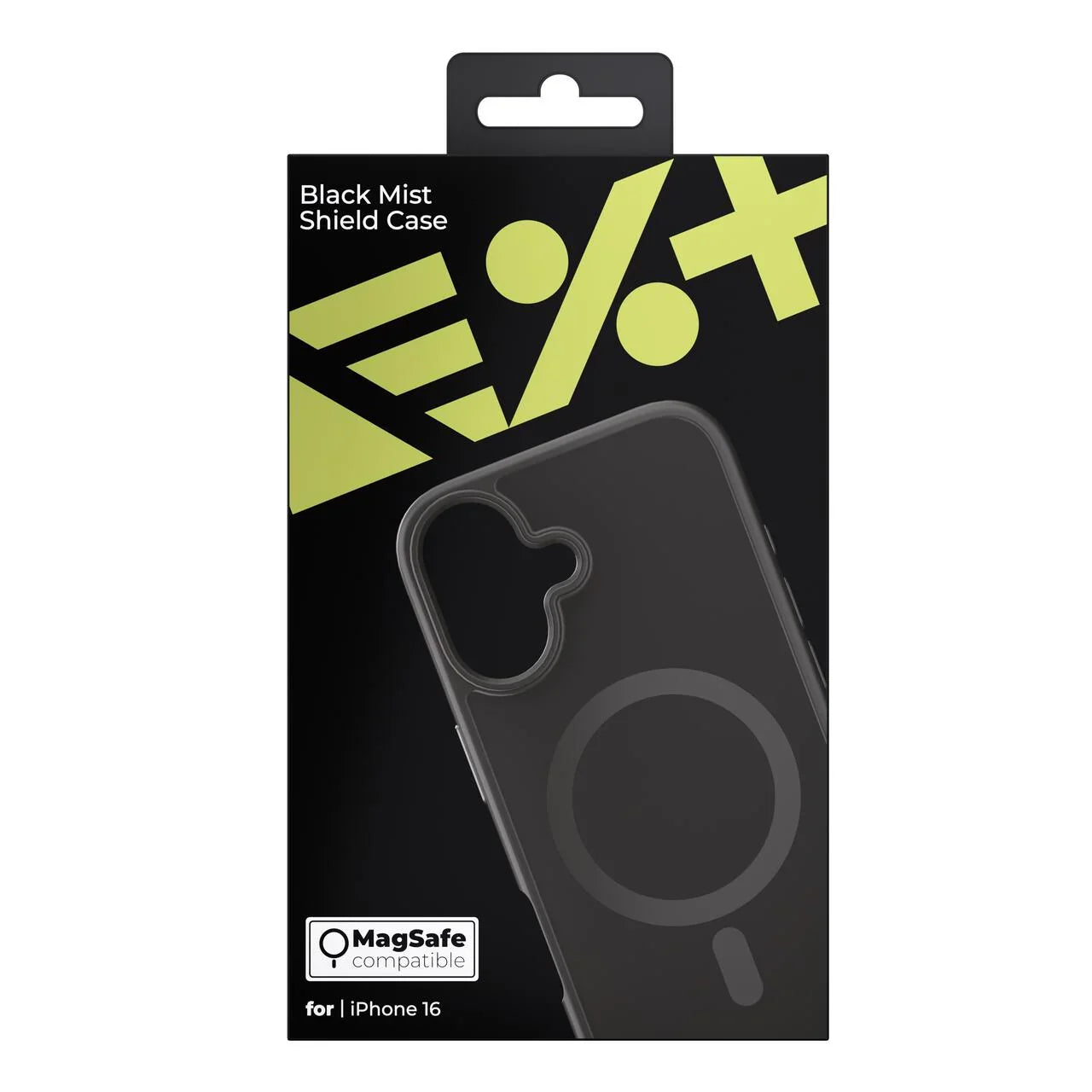 NEXT ONE BLACK MIST SHIELD CASE FOR iPhone 16 MagSafe Compatible