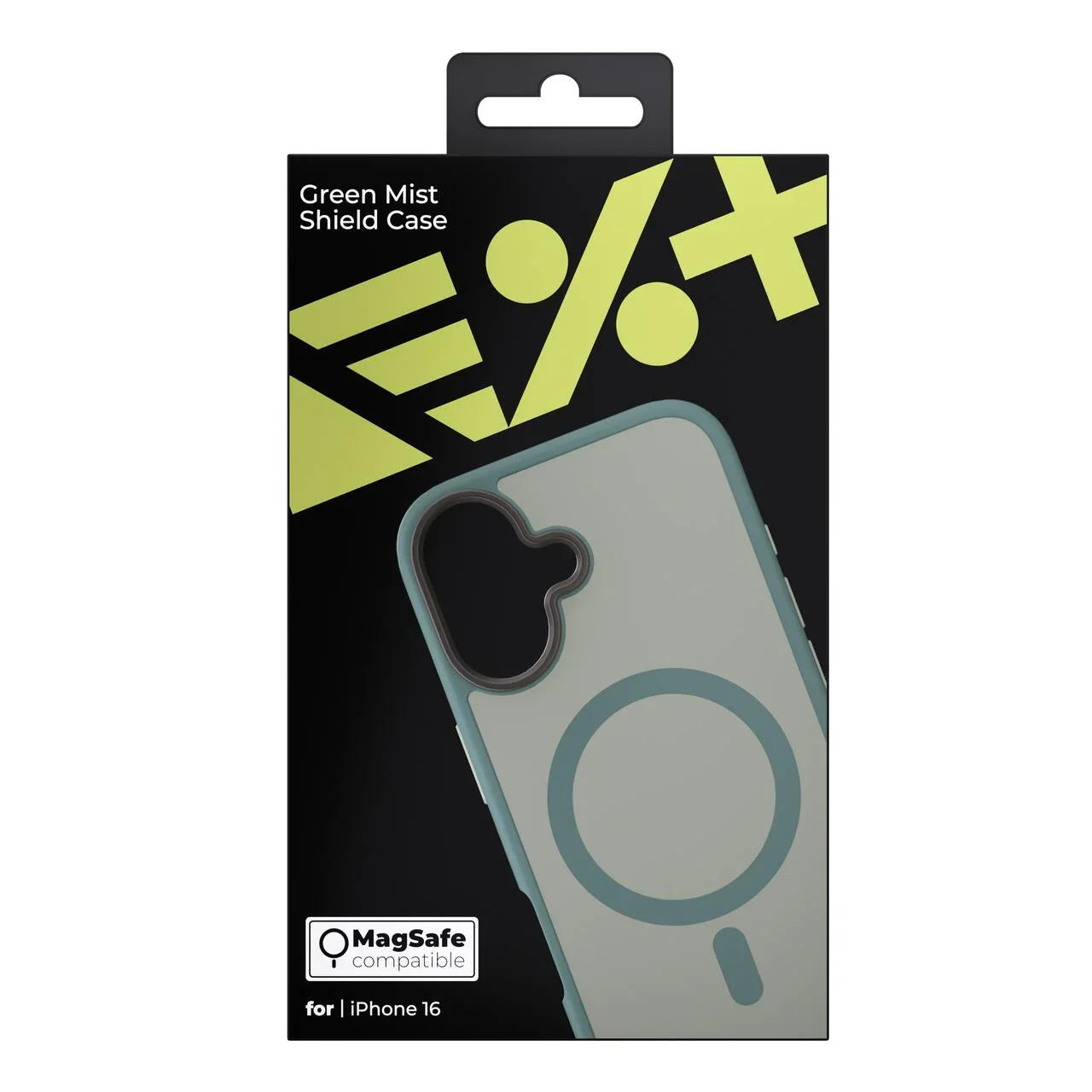 NEXT ONE GREEN MIST SHIELD CASE FOR iPhone 16 MagSafe Compatible