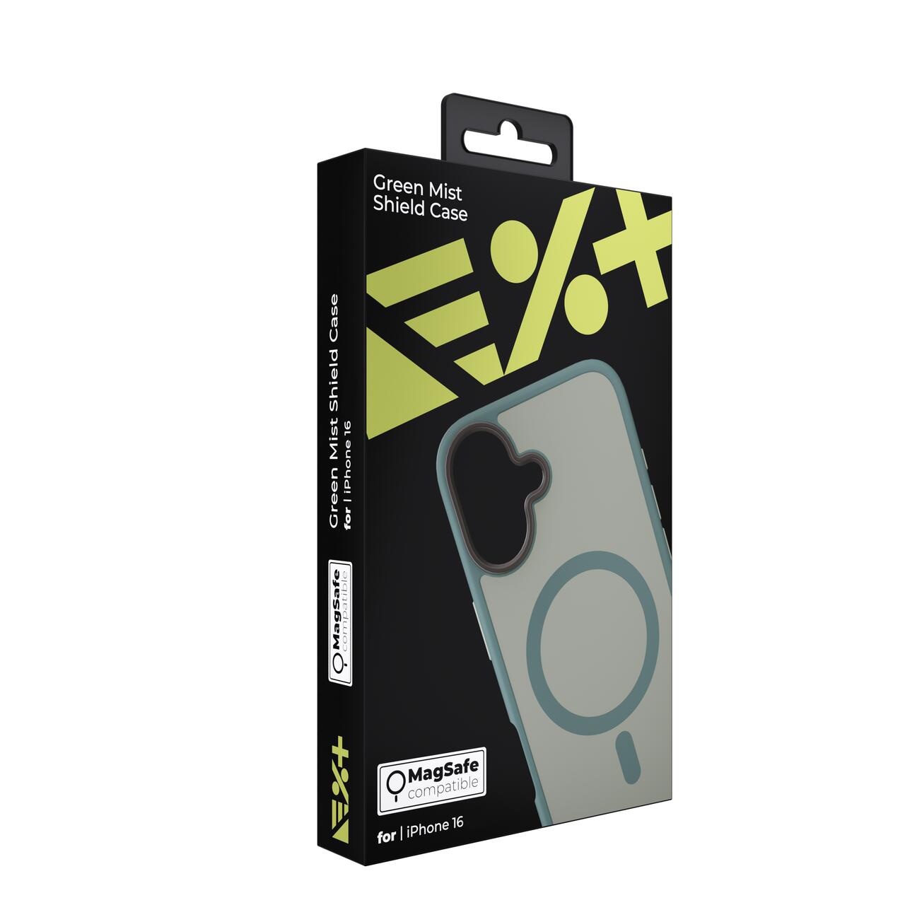 NEXT ONE GREEN MIST SHIELD CASE FOR iPhone 16 MagSafe Compatible