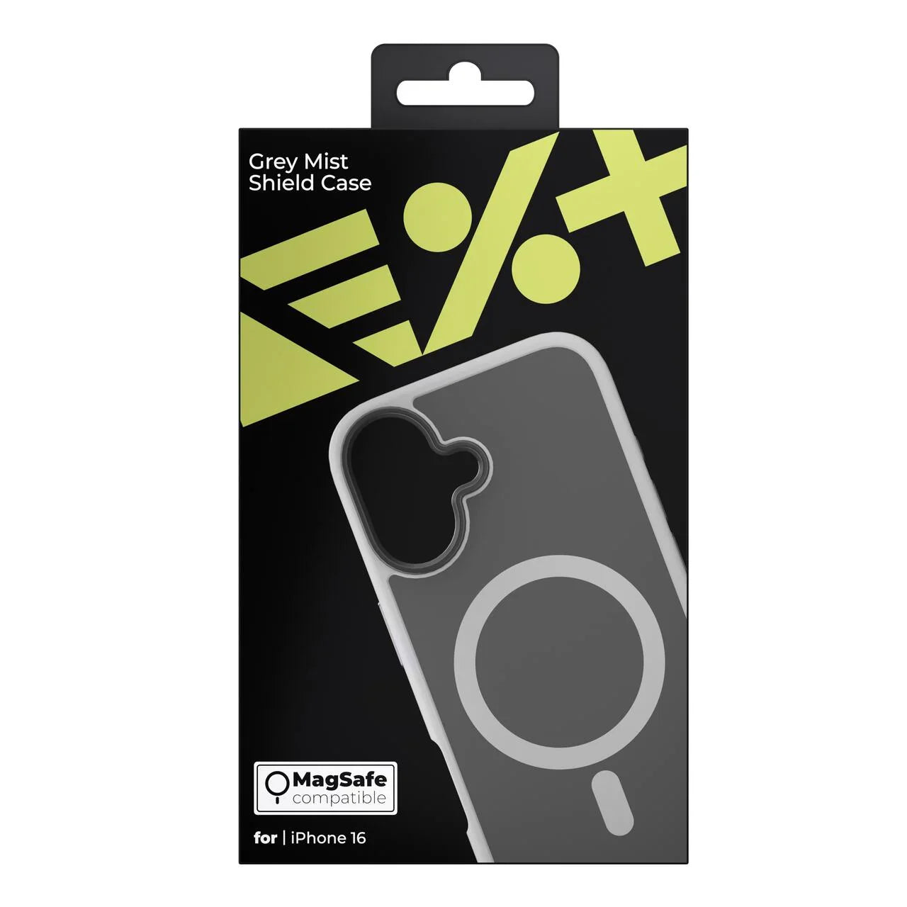 NEXT ONE GREY MIST SHIELD CASE FOR iPhone 16 MagSafe Compatible