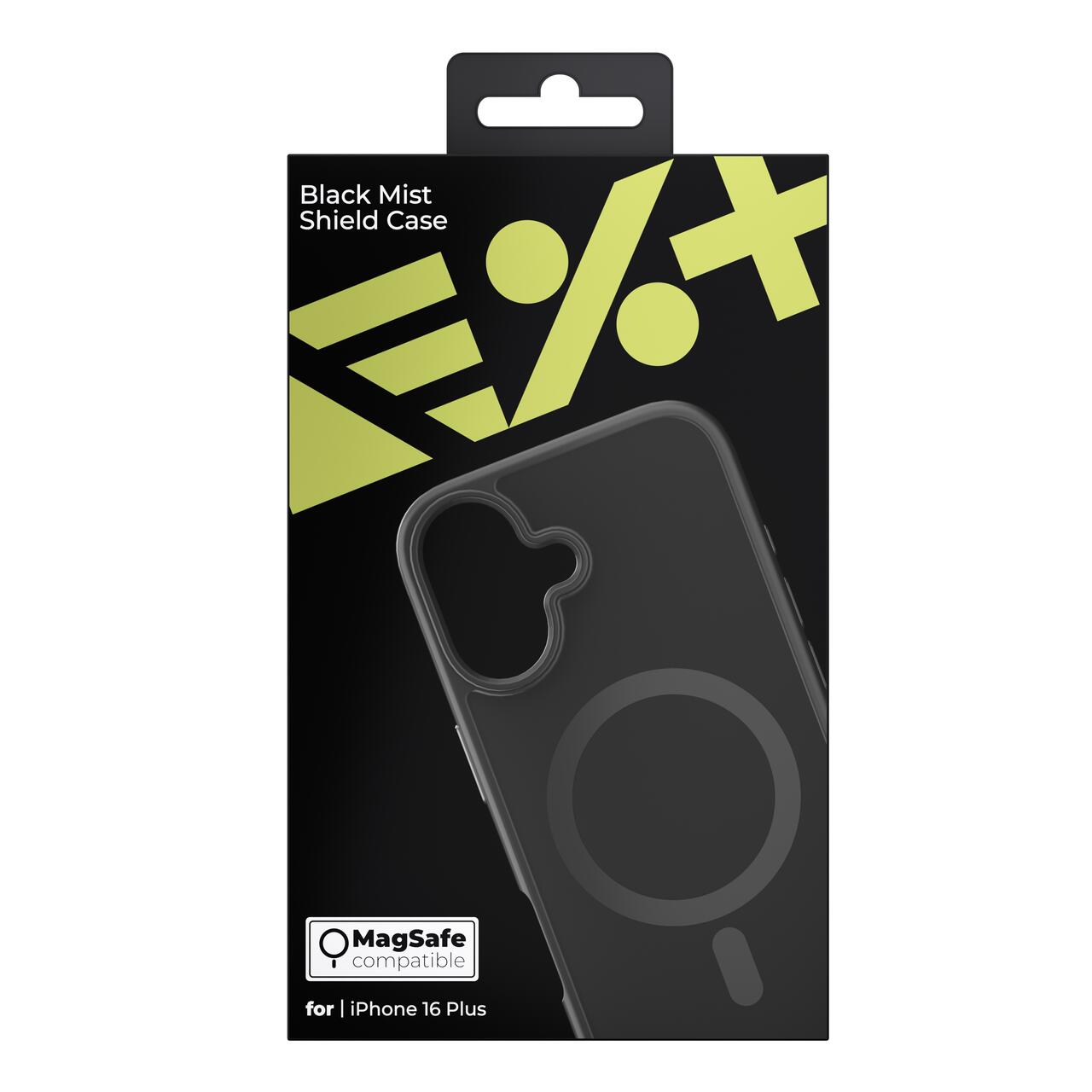 NEXT ONE BLACK MIST SHIELD CASE FOR iPhone 16 PLUS MagSafe Compatible
