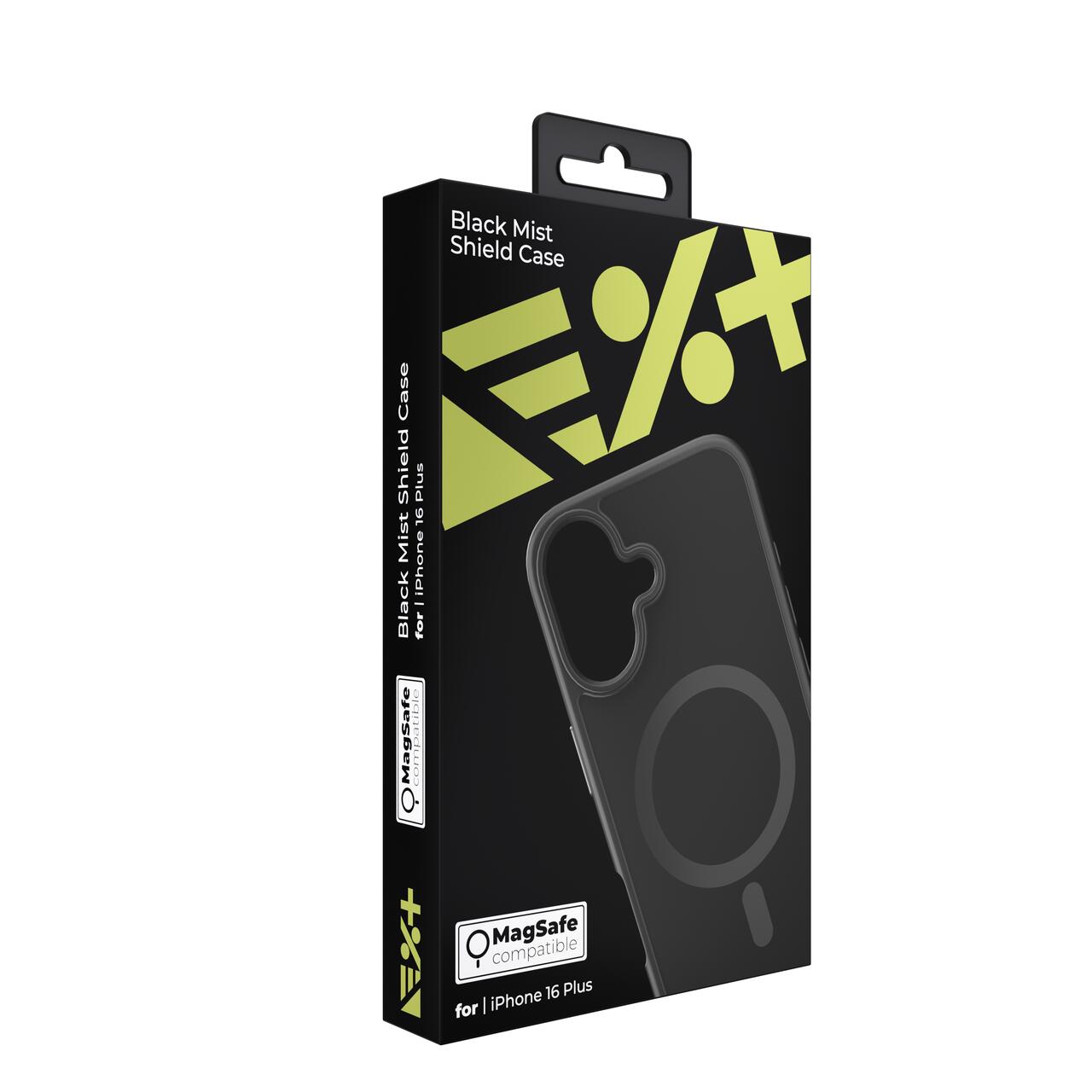 NEXT ONE BLACK MIST SHIELD CASE FOR iPhone 16 PLUS MagSafe Compatible