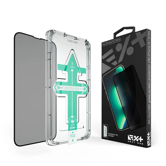 NEXT ONE IPHONE 13 / 13 PRO ALL-ROUNDER PRIVACY GLASS SCREEN PROTECTOR