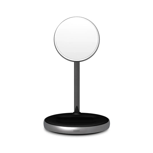 iStyle Magnetic 2in1 Wireless Charger (MagSafe compatible) 15W/10W/7,5W + 18W QC - black