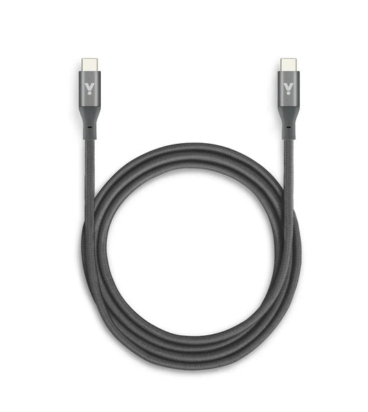 iSTYLE Braided USB-C cable 1,8 m - Space Gray
