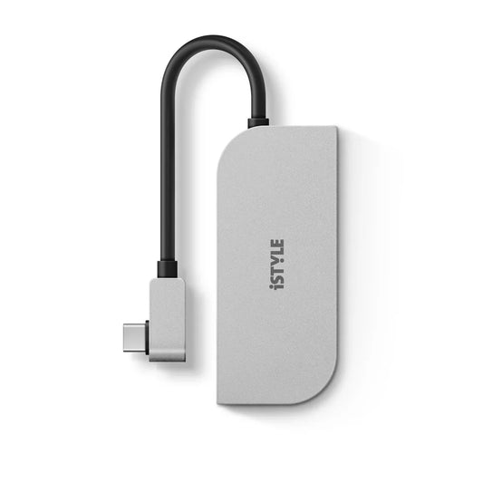 iSTYLE Type-C HUB PAD (for Apple iPad Pro) - Silver