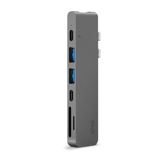iSTYLE USB Type-C HUB PRO - space gray/black