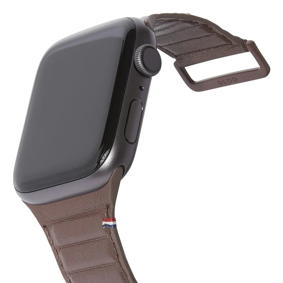 Decoded Leather Magnetic Traction Strap |Series 7(45mm)/6/SE/5/4(44mm)/3/2/1(42mm)| Chocolate Brown