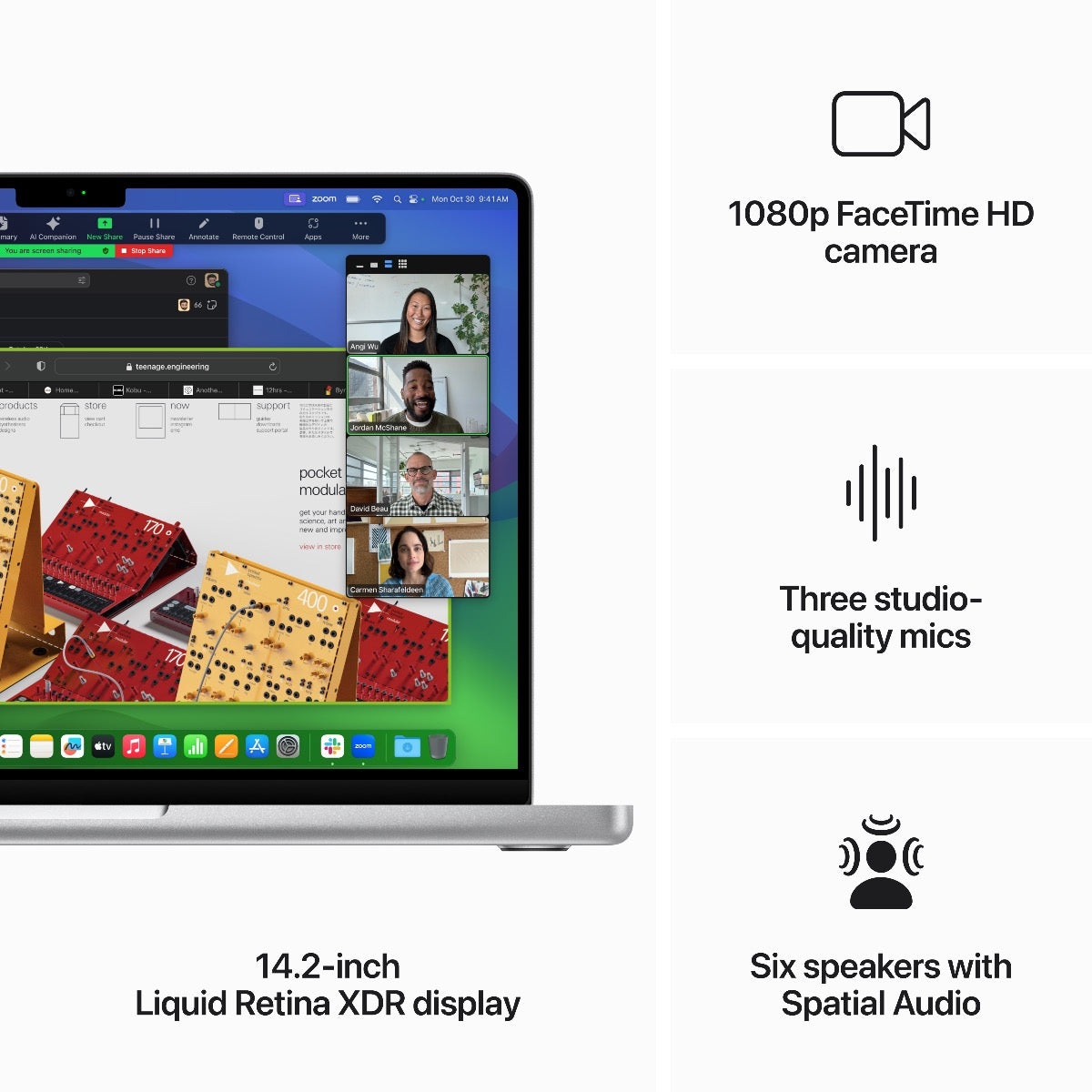 MacBook Pro M3 Pro 14" | 12 CPU | 18 GPU | 1 TB | Silver