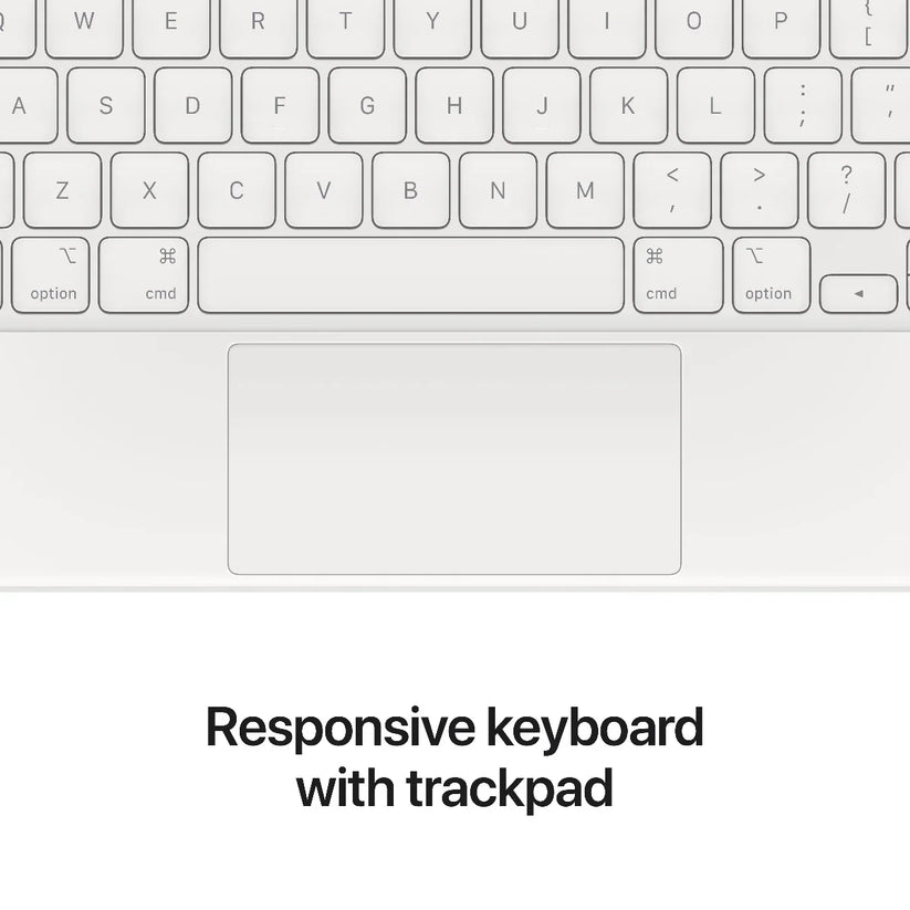 Apple Magic Keyboard for iPad Pro 11-inch (3rd) and iPad Air (4th) - Croatian - White