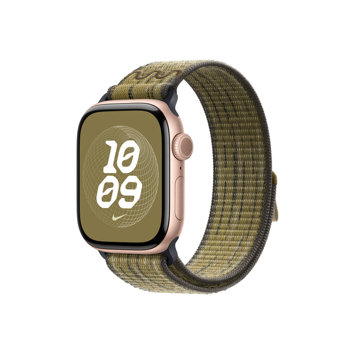 46mm Green/Grey Nike Sport Loop