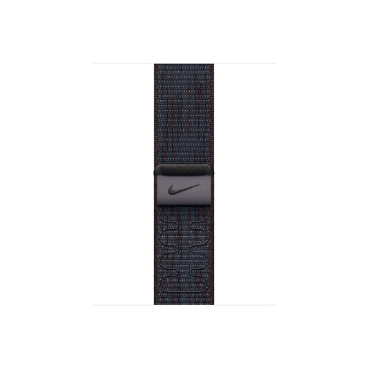 46mm Black/Blue Nike Sport Loop