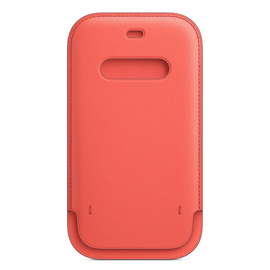 Apple iPhone 12|12 Pro Leather Sleeve - MagSafe - Pink Citrus