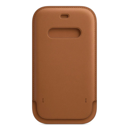 Apple iPhone 12|12 Pro Leather Sleeve - MagSafe - Saddle Brown