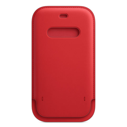 Apple iPhone 12|12 Pro Leather Sleeve - MagSafe - (PRODUCT)RED