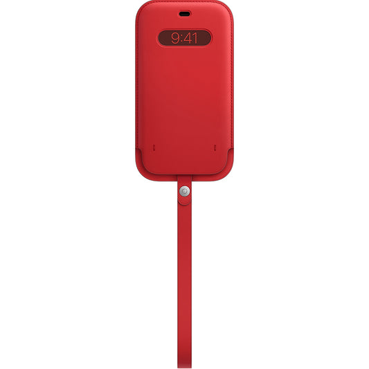 Apple iPhone 12 Pro Max Leather Sleeve - MagSafe - (PRODUCT)RED