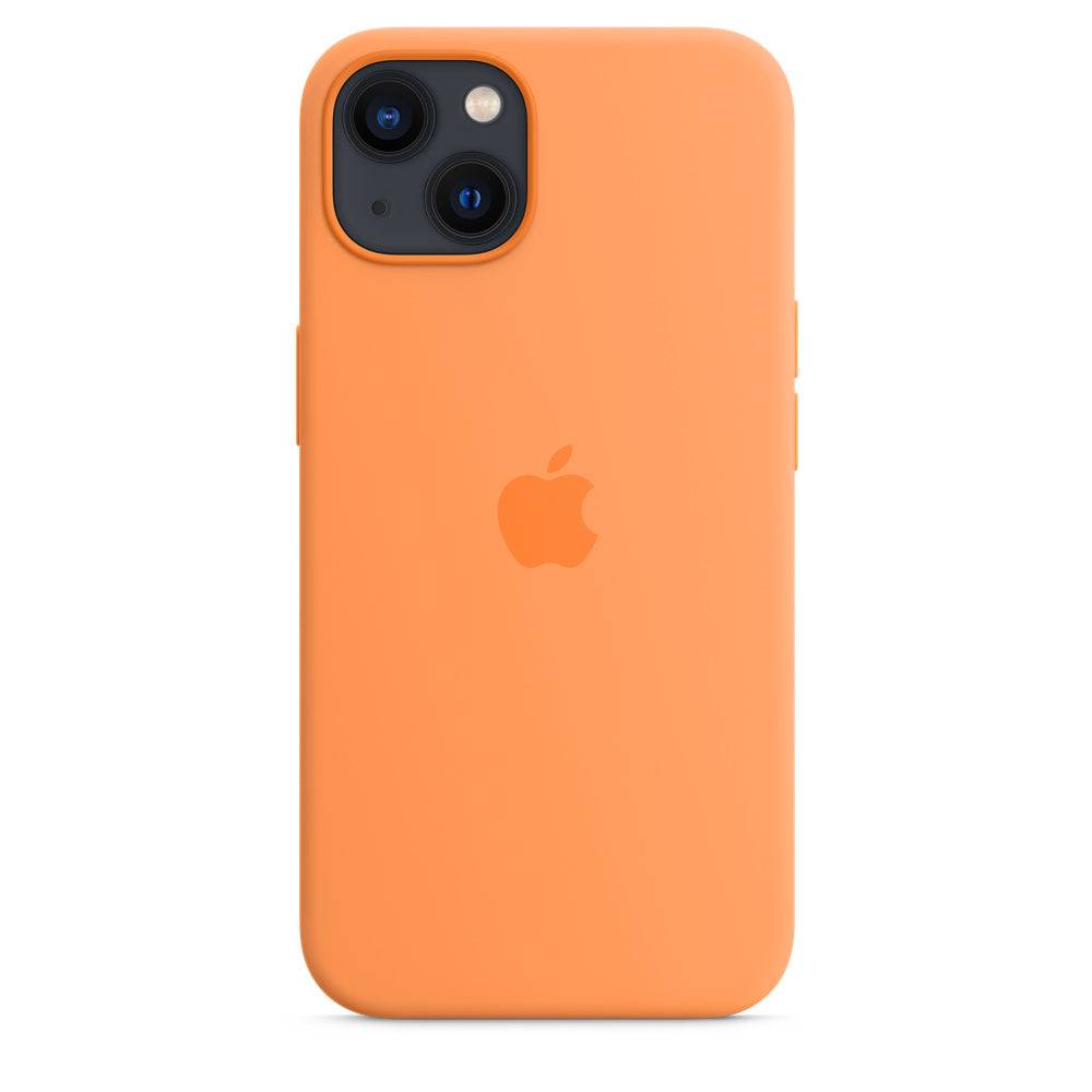 iPhone 13 Silicone Case with MagSafe Marigold