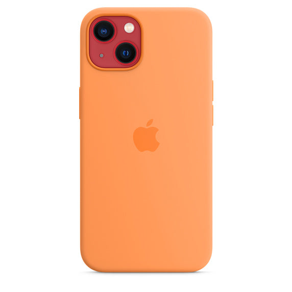 iPhone 13 Silicone Case with MagSafe Marigold