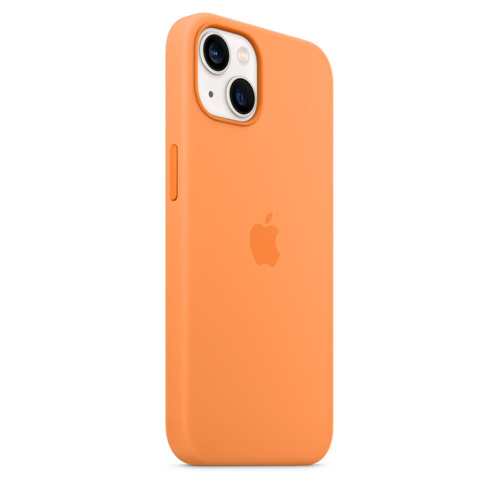 iPhone 13 Silicone Case with MagSafe Marigold