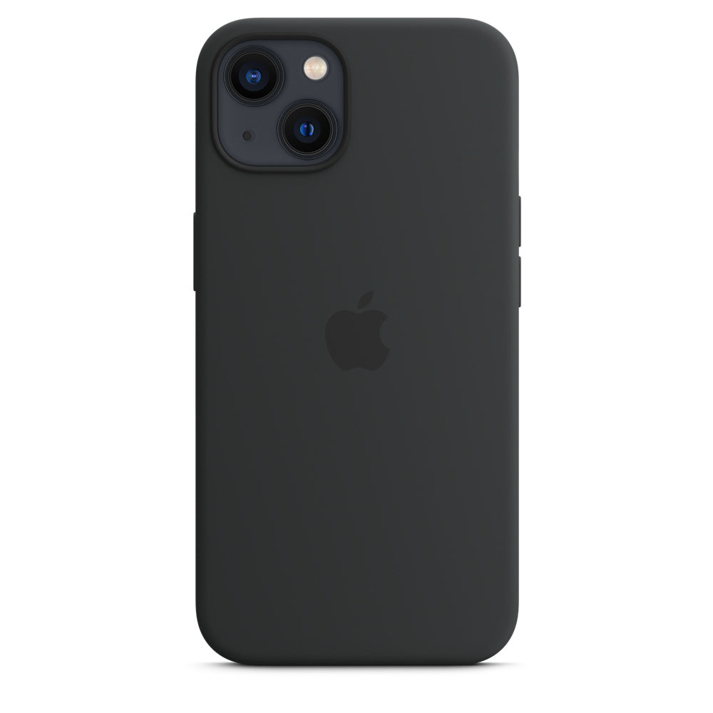 iPhone 13 Silicone Case with MagSafe Midnight