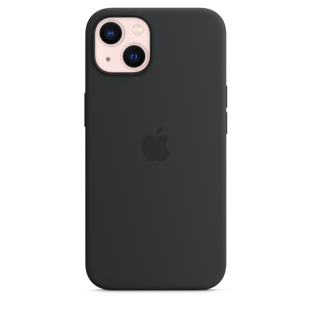 iPhone 13 Silicone Case with MagSafe Midnight
