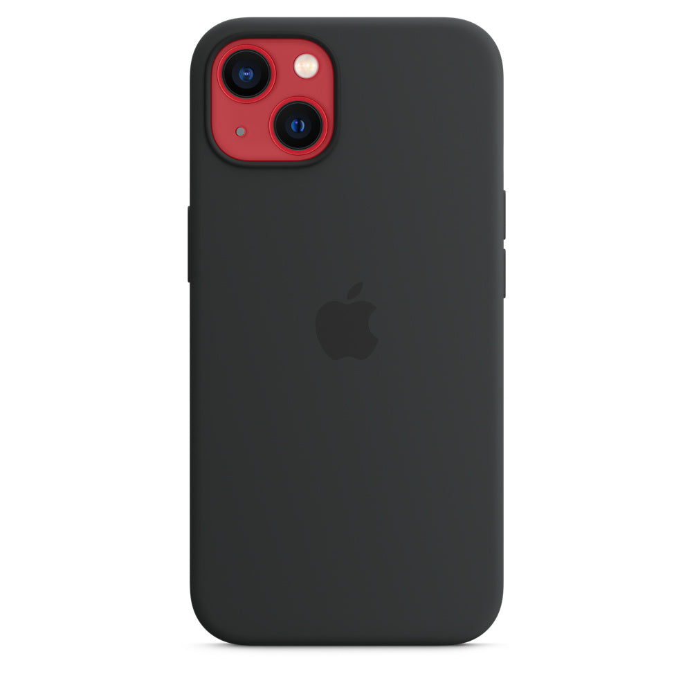 iPhone 13 Silicone Case with MagSafe Midnight