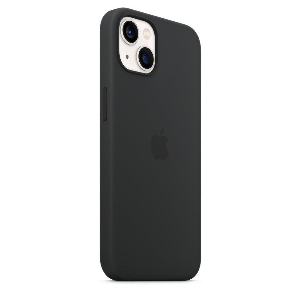 iPhone 13 Silicone Case with MagSafe Midnight
