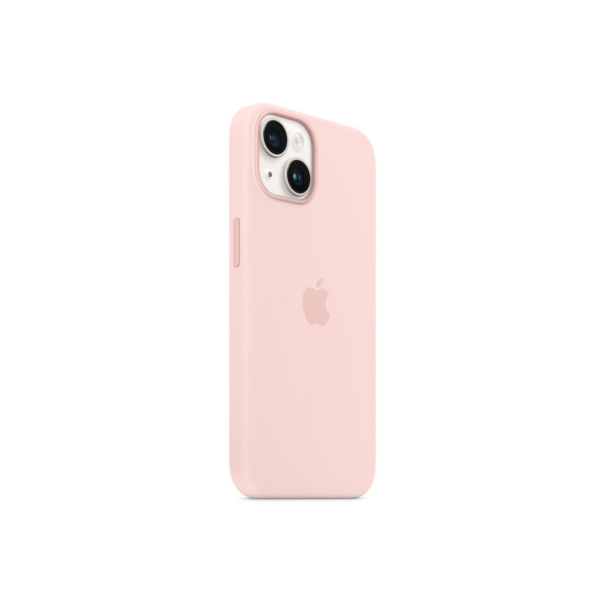 iPhone 14 Silicone Case with MagSafe - Chalk Pink