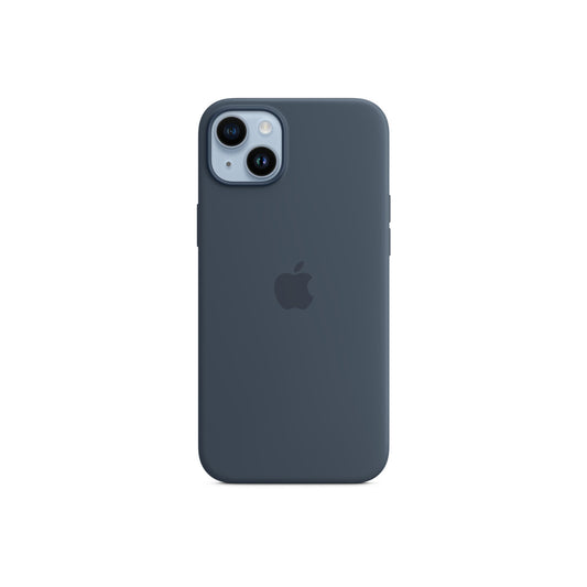 iPhone 14 Plus Silicone Case with MagSafe - Storm Blue