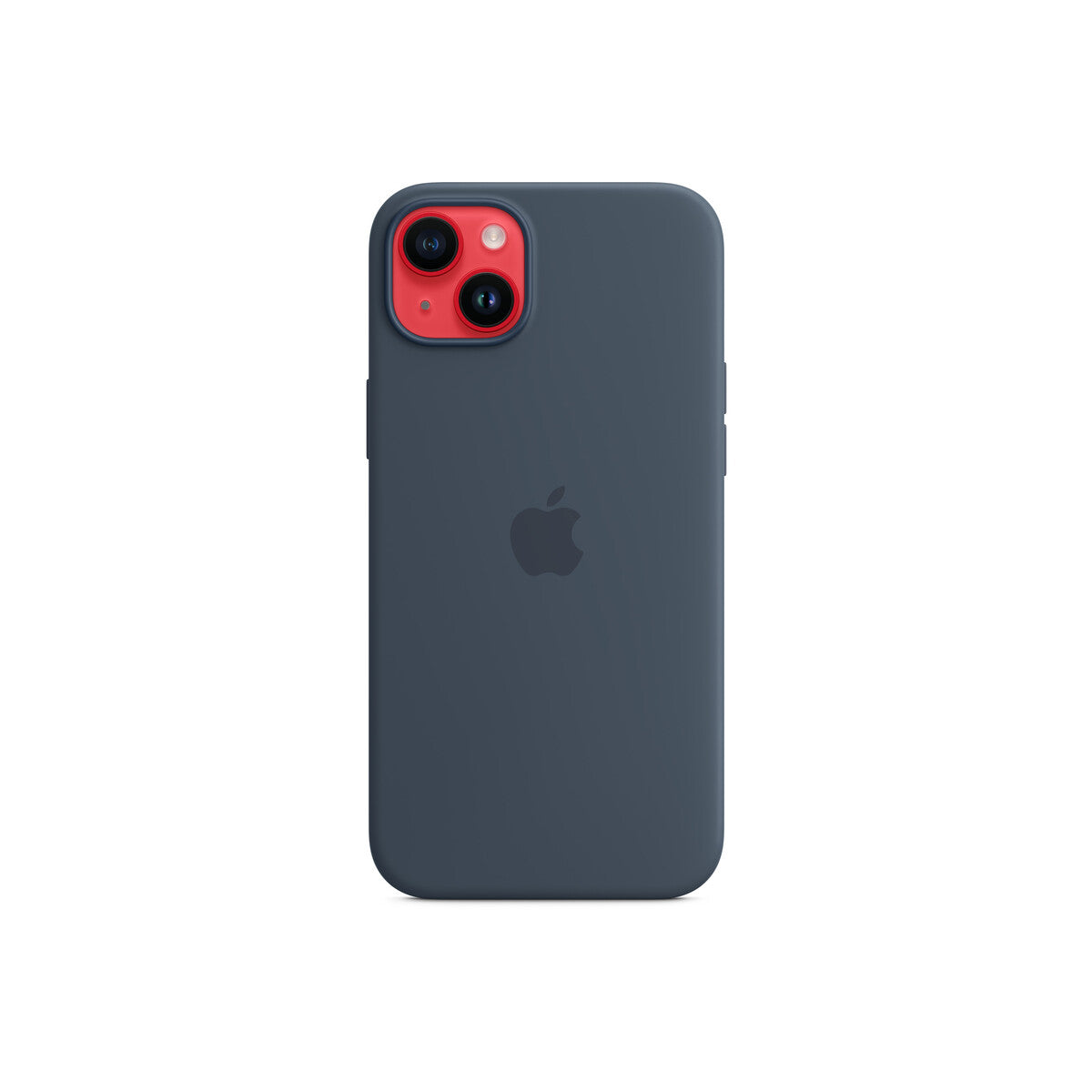 iPhone 14 Plus Silicone Case with MagSafe - Storm Blue
