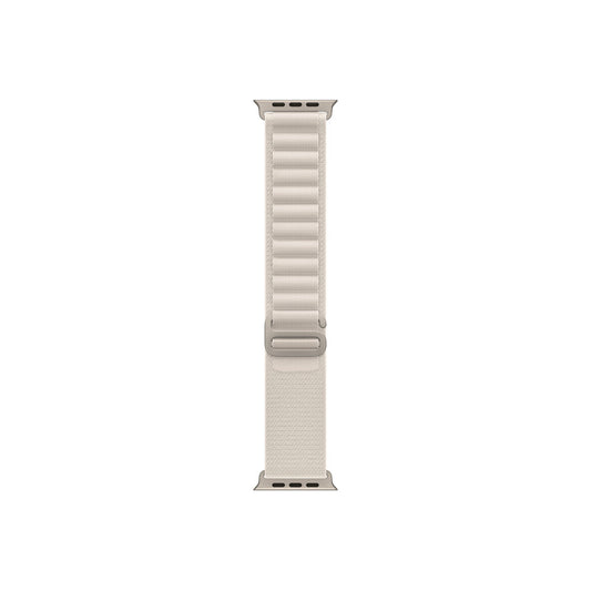 Apple Watch 49mm Starlight Alpine Loop - Small