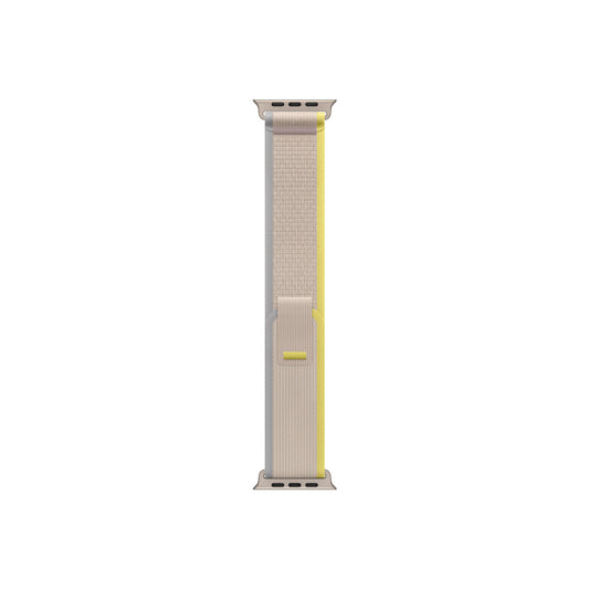 Apple Watch 49mm Yellow/Beige Trail Loop - S/M