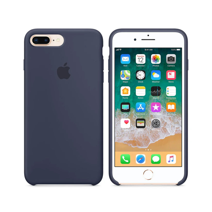 Apple iPhone 8 Plus/7 Plus Silicone Case - Midnight Blue