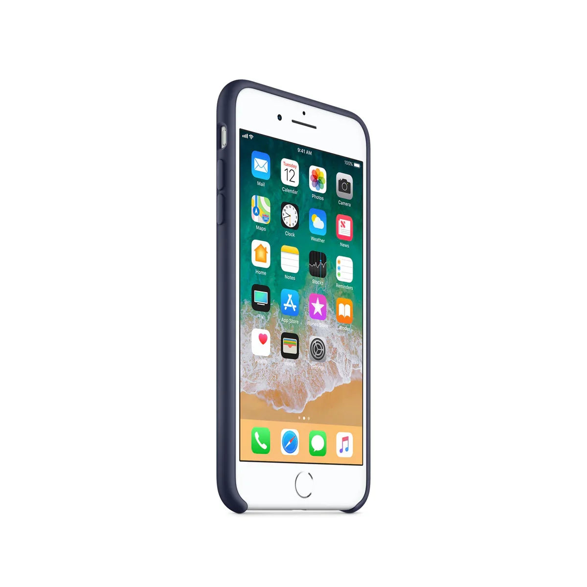 Apple iPhone 8 Plus/7 Plus Silicone Case - Midnight Blue