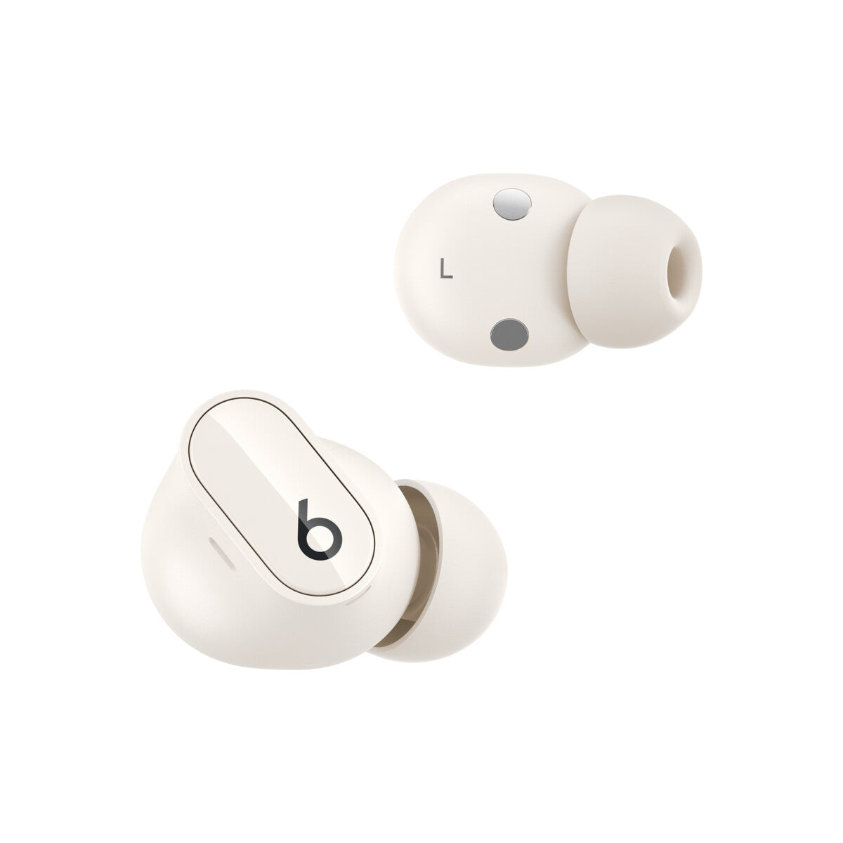 Beats Studio Buds + - True Wireless Noise Cancelling Earbuds - Ivory