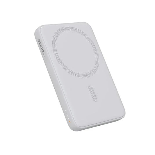 Baterie externa AUKEY cu MagSafe, 5000 mAh, Alb