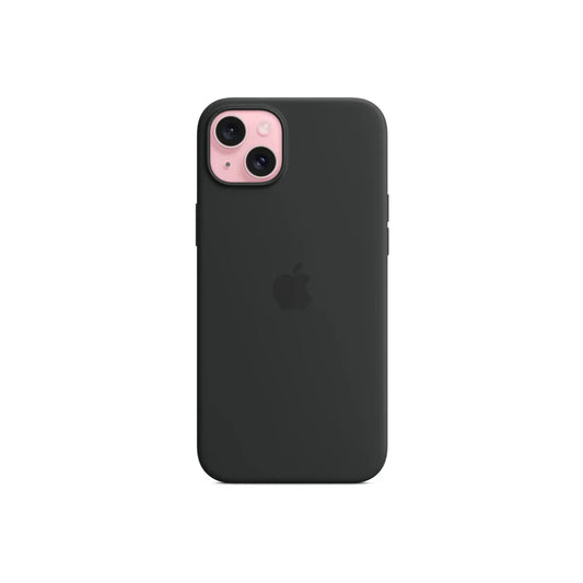 iPhone 15 Plus Silicone Case with MagSafe - Black