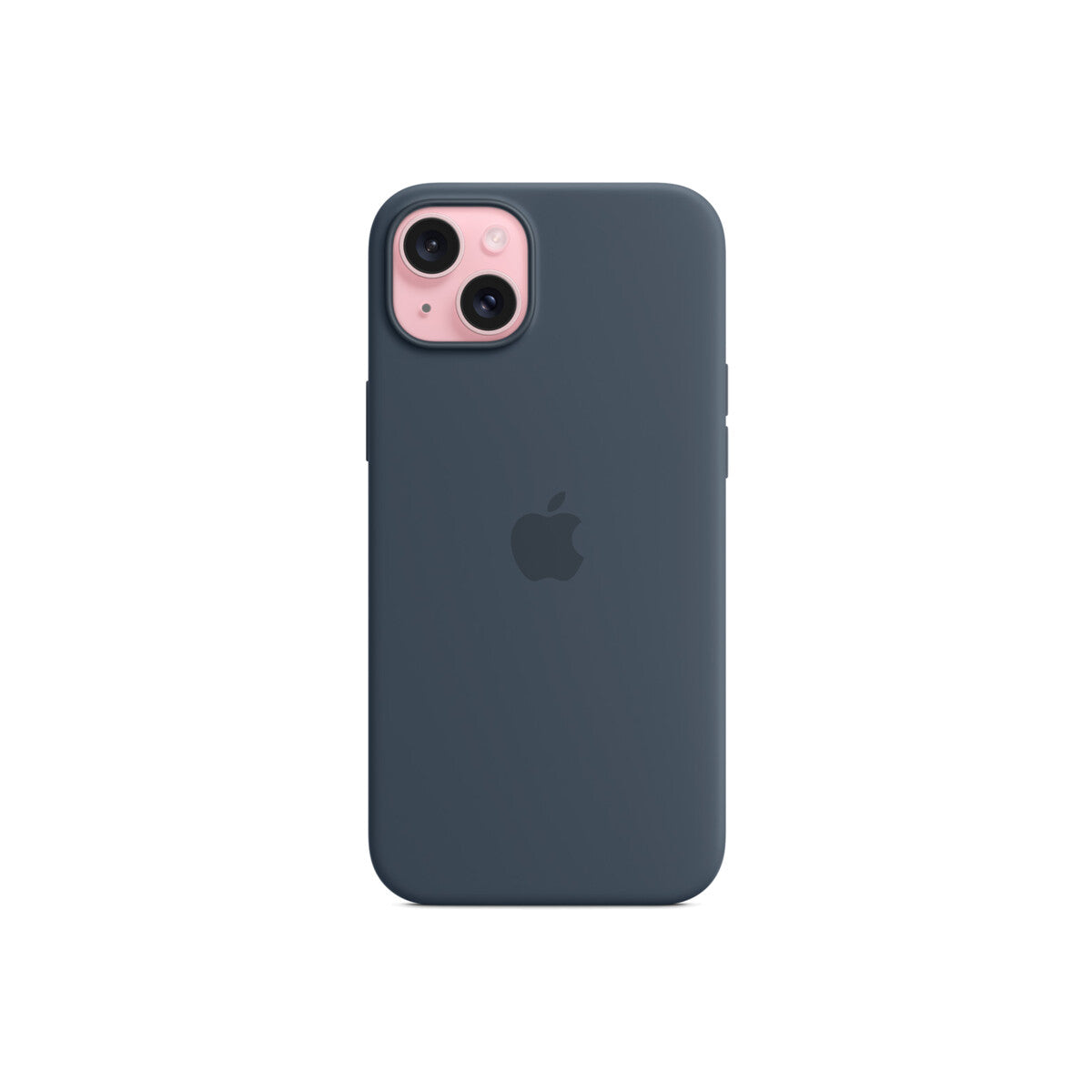 iPhone 15 Plus Silicone Case with MagSafe - Storm Blue